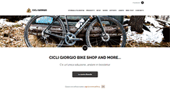 Desktop Screenshot of cicligiorgio.it